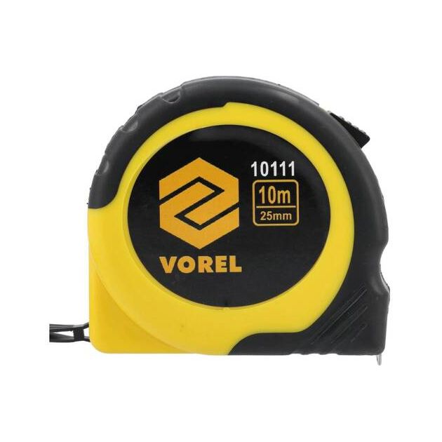 Рулетка VOREL 10 м x 25 мм [6/60], фото  | SNABZHENIE.com.ua