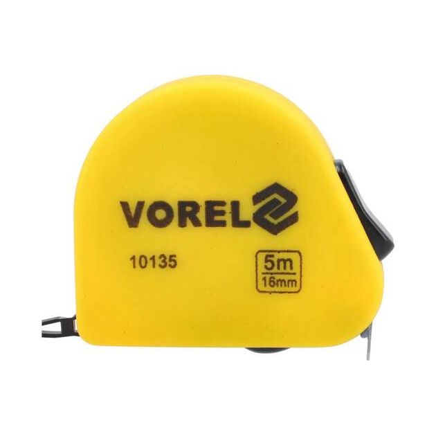 Рулетка VOREL 5 м x 16 мм с 2 фиксаторами, фото  | SNABZHENIE.com.ua