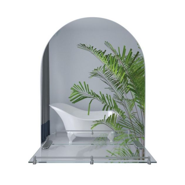 Зеркало Lidz Tani 500х690 с полочкой, прямоугольное, LD78TA5069, фото  | SNABZHENIE.com.ua