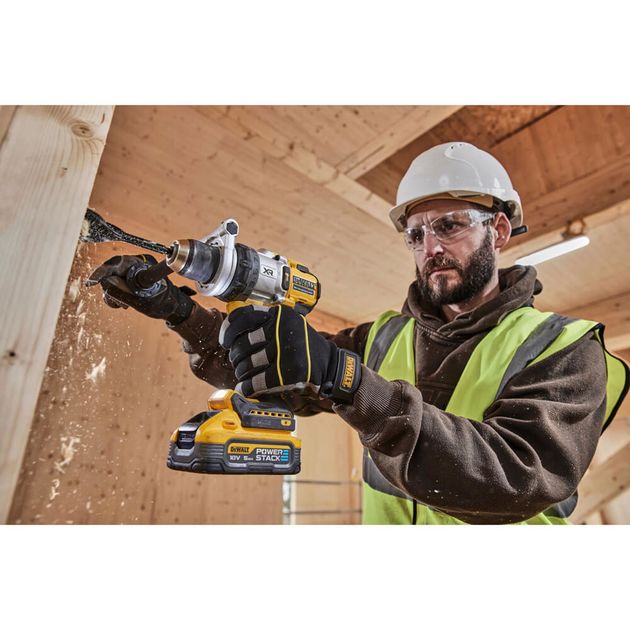 Дрель-шуруповерт DeWALT DCD1007H2T, аккумуляторная, ударная, фото , изображение 8 | SNABZHENIE.com.ua