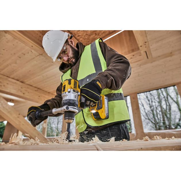 Дрель-шуруповерт DeWALT DCD1007H2T, аккумуляторная, ударная, фото , изображение 9 | SNABZHENIE.com.ua