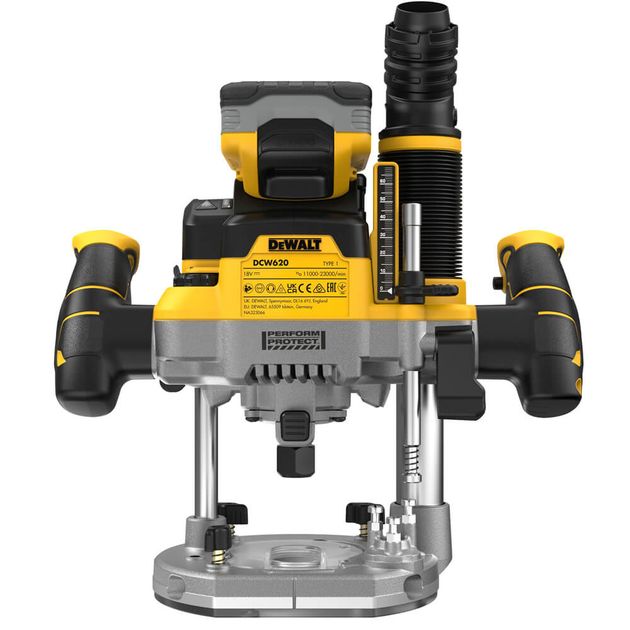 Бесщёточный аккумуляторный фрезер DeWALT DCW620H2, фото , изображение 3 | SNABZHENIE.com.ua