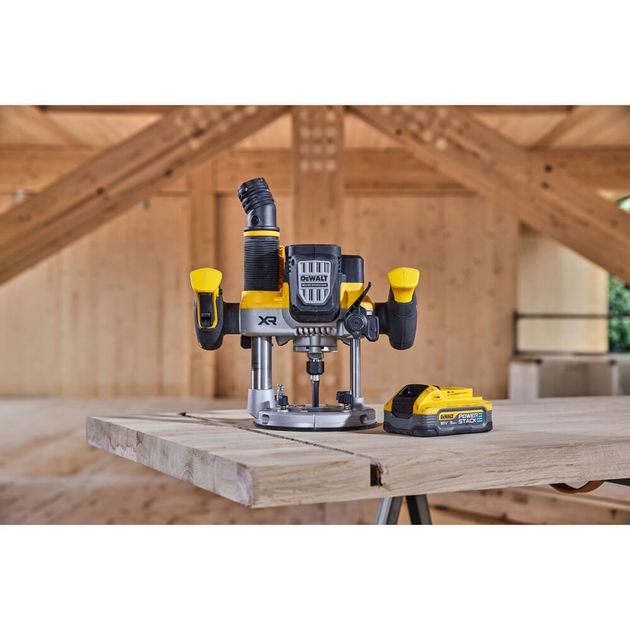 Бесщёточный аккумуляторный фрезер DeWALT DCW620H2, фото , изображение 10 | SNABZHENIE.com.ua