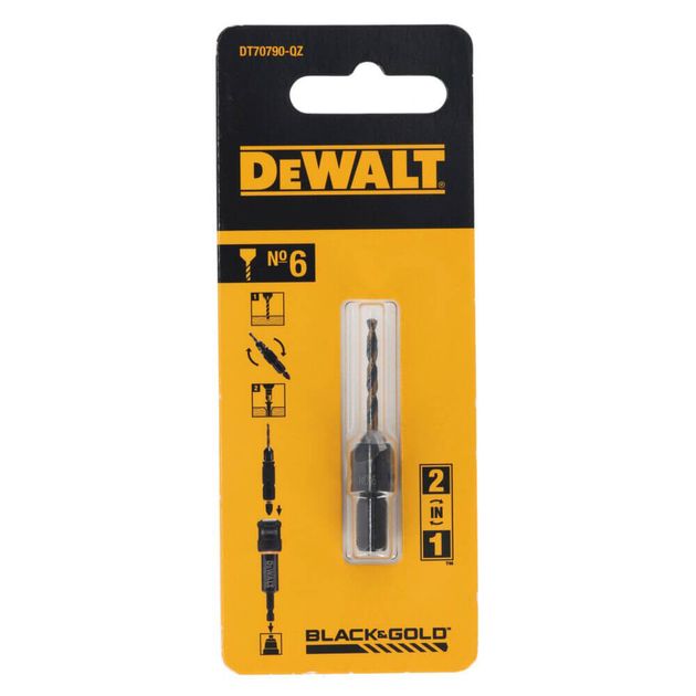 Сверло пилотное с зенкером FLIP&DRIVE№6 DeWALT DT70790, фото , зображення 3 | SNABZHENIE.com.ua