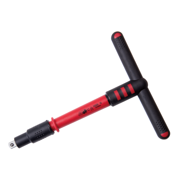 Т-образная рукоятка VDE 3/8" 200 мм, фото  | SNABZHENIE.com.ua