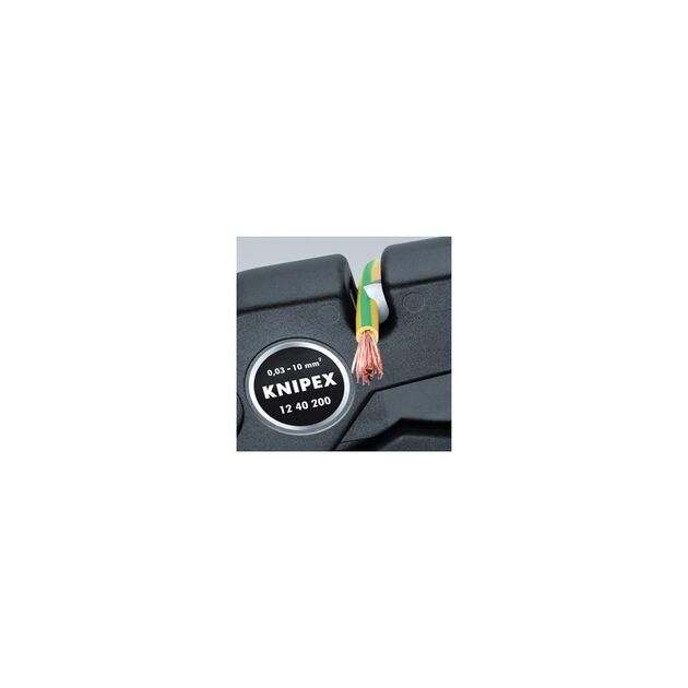 Автоматические клещи KNIPEX 12 50 200 для удаления изоляции, фото , изображение 3 | SNABZHENIE.com.ua