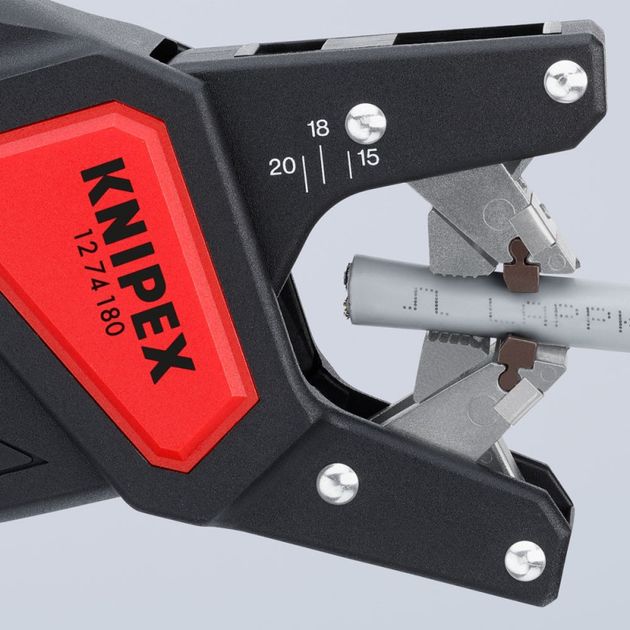Автоматический инструмент для снятия изоляции KNIPEX 12 64 180, фото , изображение 2 | SNABZHENIE.com.ua Автоматический инструмент для снятия изоляции KNIPEX 12 64 180, фото , изображение 2 | SNABZHENIE.com.ua