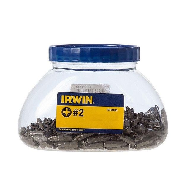Бита IRWIN 1/4" 25 мм Pozidriv PZ2 Grabit Jar (250), фото  | SNABZHENIE.com.ua
