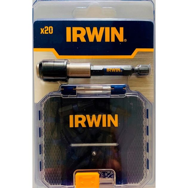 Бита IMPACT PRO 1/4" 25мм PH2 20шт + держатель, IRWIN (IW6061323), фото , зображення 2 | SNABZHENIE.com.ua Бита IMPACT PRO 1/4" 25мм PH2 20шт + держатель, IRWIN (IW6061323), фото , зображення 2 | SNABZHENIE.com.ua