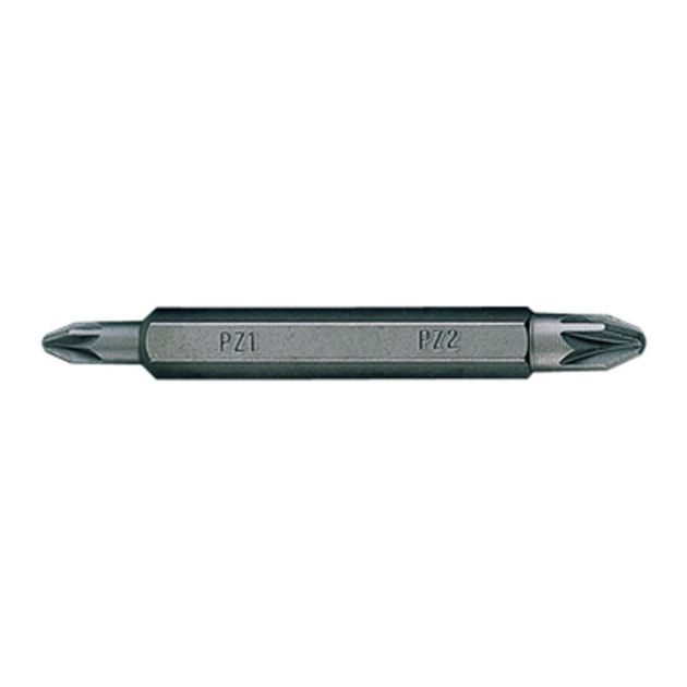 Бита торцева 1/4 PZ1 х PZ2 L=60мм двостороння (уп.10), фото  | SNABZHENIE.com.ua