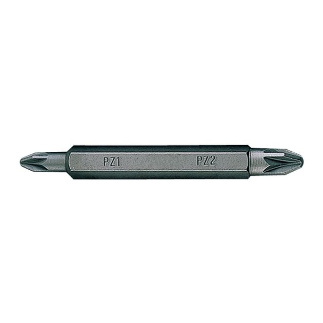 Бита торцевая 1/4 PZ2 двусторонняя L=60мм (уп.10), фото  | SNABZHENIE.com.ua