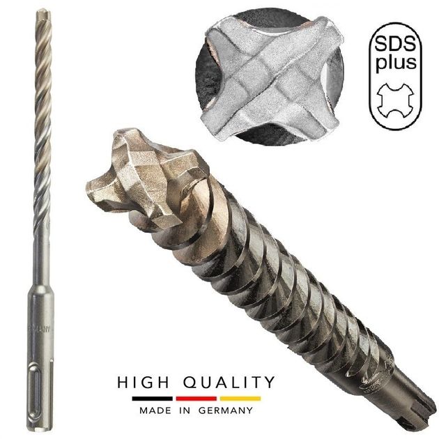 Бур SDS Plus 8.0x210 SPEEDHAMMER QUAD, IRWIN (IW2039413), фото  | SNABZHENIE.com.ua