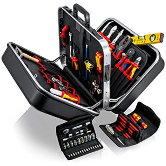 Валіза KNIPEX BIG Twin Move Elektro 00 21 41 з інструментами, фото  | SNABZHENIE.com.ua