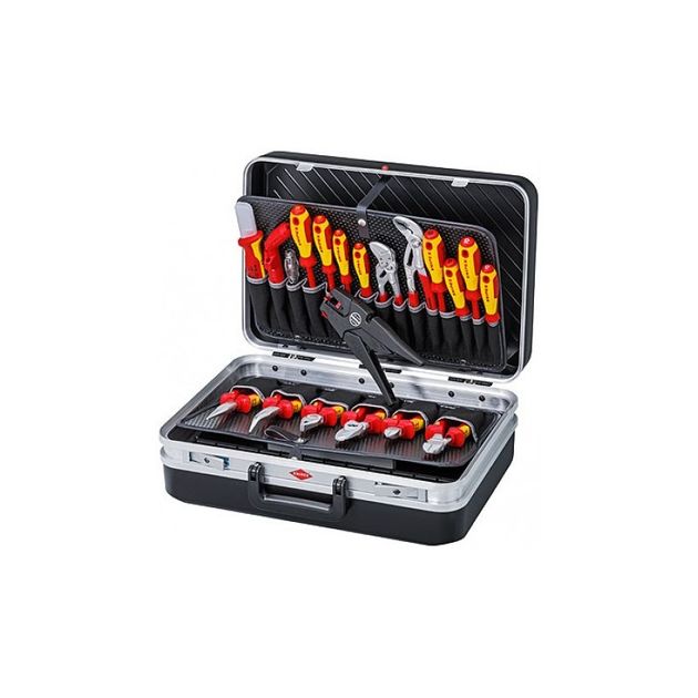 Валіза з інструментом, набір електрика KNIPEX 00 21 20, фото  | SNABZHENIE.com.ua