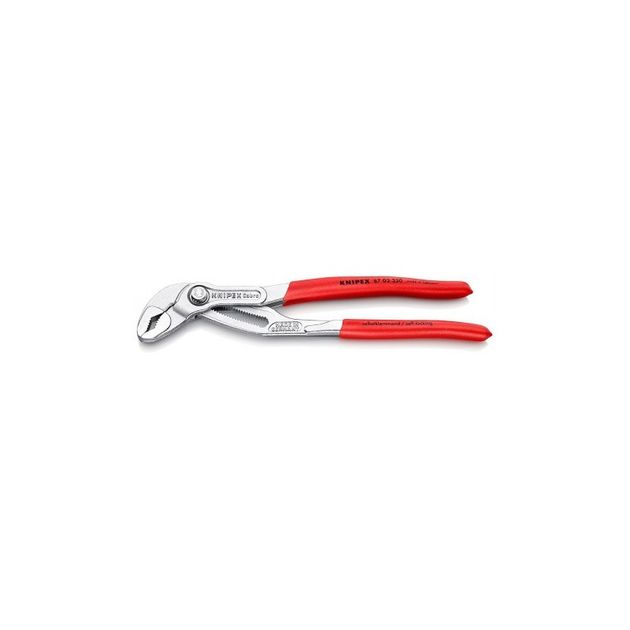 Хромированные сантехнические клещи Cobra KNIPEX 87 03 250, фото  | SNABZHENIE.com.ua