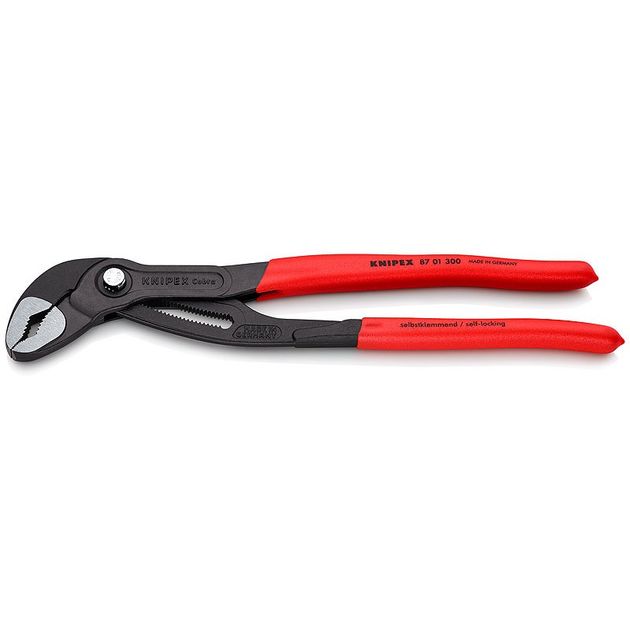 Високотехнологічні сантехнічні кліщі KNIPEX Cobra 87 01 300, фото  | SNABZHENIE.com.ua