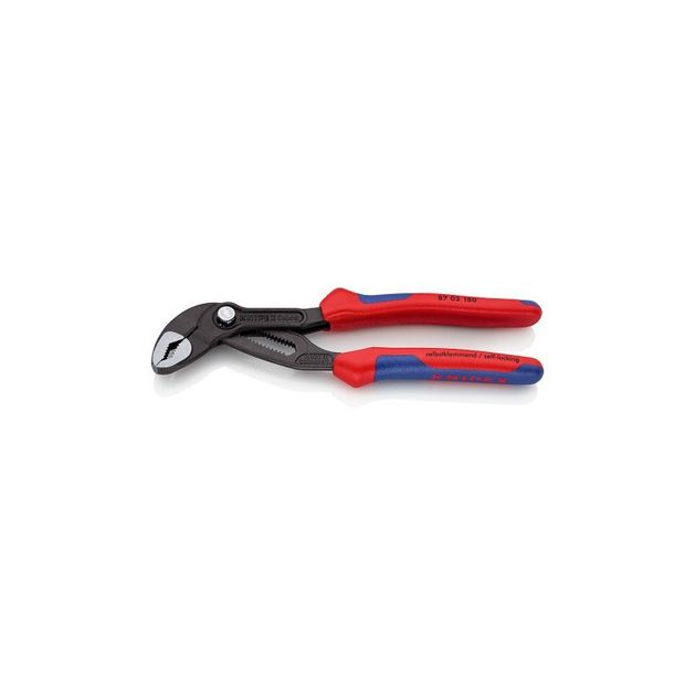 Сантехнические клещи Cobra KNIPEX 87 02 180, 180 мм, фото  | SNABZHENIE.com.ua