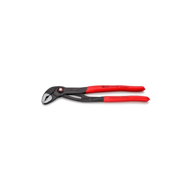 Сантехнические клещи Cobra KNIPEX 87 21 300 QuickSet с автоспуском, фото  | SNABZHENIE.com.ua