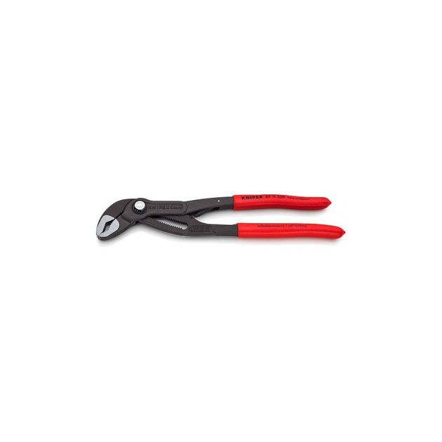 Сантехнічні кліщі KNIPEX Cobra matic 87 11 250 з пружиною, фото  | SNABZHENIE.com.ua