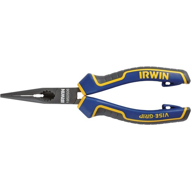 Плоскогубцы 6" стандартные с длинными губками IRWIN (1950506), фото  | SNABZHENIE.com.ua