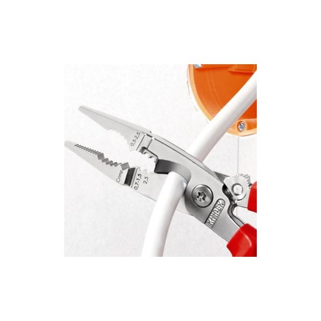 Многофункциональные клещи KNIPEX 13 92 200 для электромонтажа, фото , изображение 6 | SNABZHENIE.com.ua Многофункциональные клещи KNIPEX 13 92 200 для электромонтажа, фото , изображение 6 | SNABZHENIE.com.ua