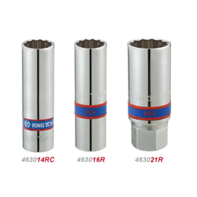 Свечная головка 1/2" 21мм 12гр. с резинкой (463021R), фото  | SNABZHENIE.com.ua