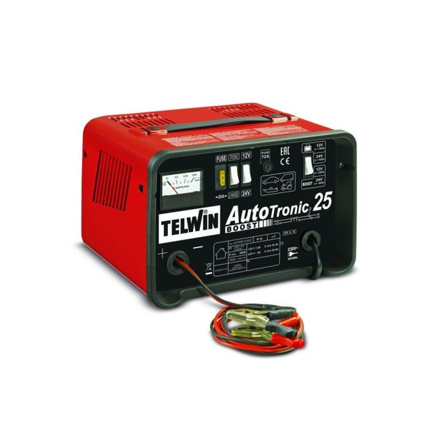 Зарядное устройство Telwin AUTOTRONIC 25 BOOST 230V 12V/24V, фото  | SNABZHENIE.com.ua
