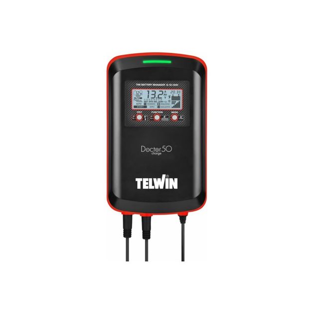 Зарядное устройство Telwin DOCTOR CHARGE 50 230V 6V/12V/24V, фото  | SNABZHENIE.com.ua