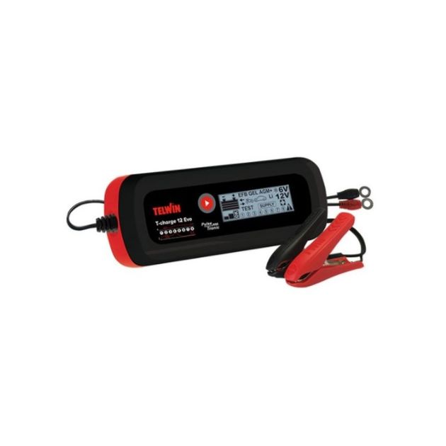 Зарядное устройство Telwin T-CHARGE 12 EVO 6V/12V, фото  | SNABZHENIE.com.ua