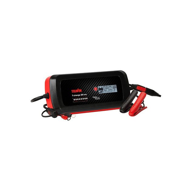 Зарядное устройство Telwin T-CHARGE 20 EVO 12V/24V, фото  | SNABZHENIE.com.ua