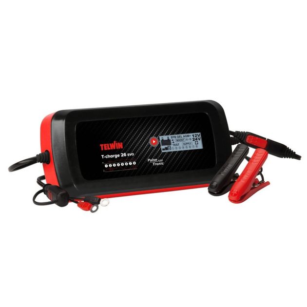 Зарядное устройство Telwin T-CHARGE 26 EVO 12V/24V, фото  | SNABZHENIE.com.ua