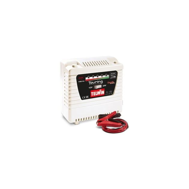 Зарядное устройство Telwin TOURING 18 230V 12V/24V Зарядное устройство Telwin TOURING 18 230V/12V/24V, фото  | SNABZHENIE.com.ua
