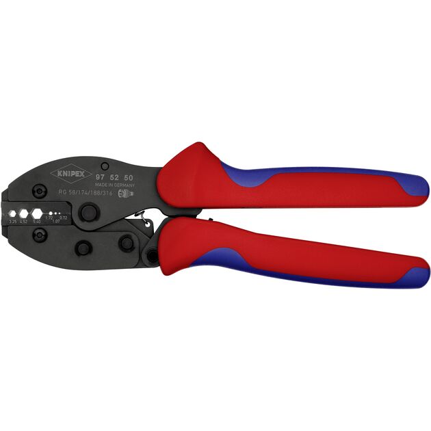 Клещи для опрессовки KNIPEX PreciForce, BNC для RG 58, 174, 188, 316, фото  | SNABZHENIE.com.ua