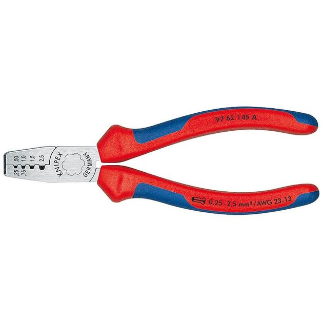 Инструмент обжима KNIPEX 97 62 145 A для контактных гильз, фото  | SNABZHENIE.com.ua