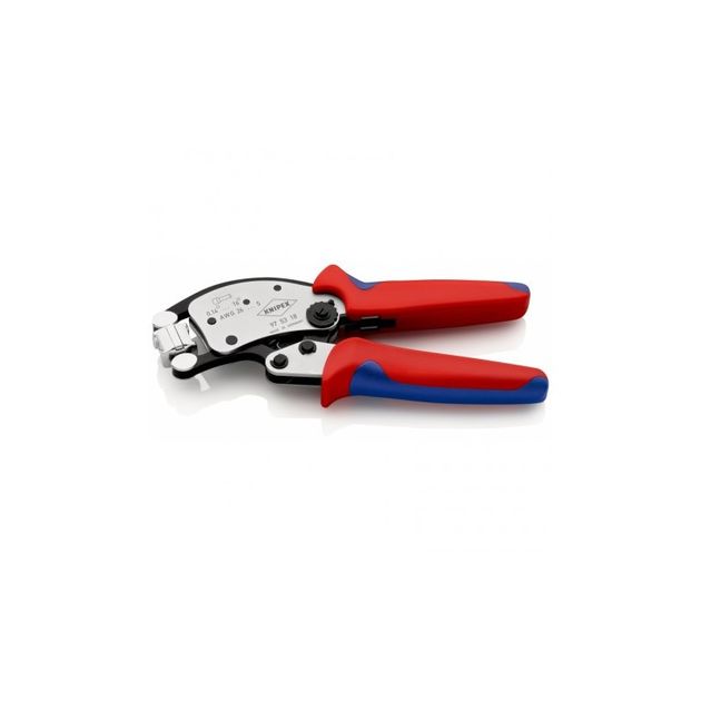 Инструмент для обжима контактных гильз с поворотной головкой KNIPEX, фото  | SNABZHENIE.com.ua