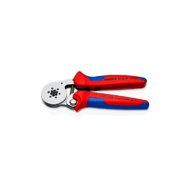 Инструмент KNIPEX для опрессовки контактных гильз с автонастройкой, фото  | SNABZHENIE.com.ua