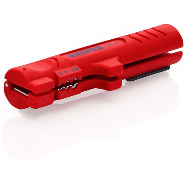 Инструмент для снятия оболочки кабеля KNIPEX 16 64 125 SB, фото  | SNABZHENIE.com.ua
