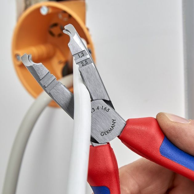 Клещи для снятия изоляции KNIPEX 13 42 165, фото , изображение 3 | SNABZHENIE.com.ua Клещи для снятия изоляции KNIPEX 13 42 165, фото , изображение 3 | SNABZHENIE.com.ua