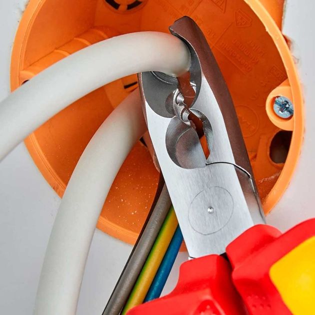 Клещі для видалення оболонки Knipex, 165 мм 13 46 165, фото , зображення 3 | SNABZHENIE.com.ua Клещі для видалення оболонки Knipex, 165 мм 13 46 165, фото , зображення 3 | SNABZHENIE.com.ua