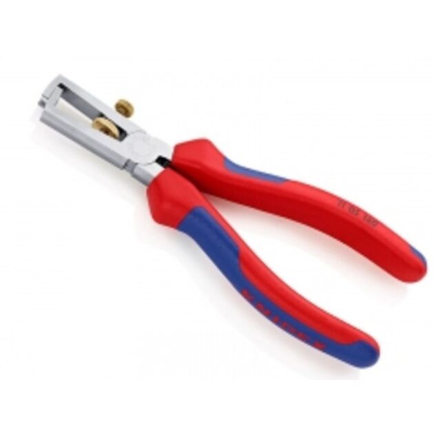 Клещи KNIPEX 11 05 160 для удаления изоляции с накатанной головкой, фото  | SNABZHENIE.com.ua