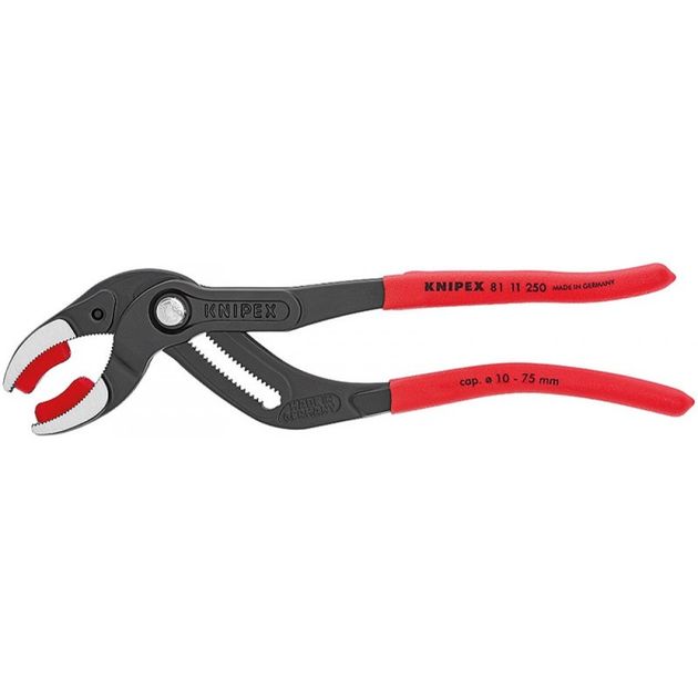 Клещи трубные захватные фосфатированные черные 250 мм Knipex 81 11 250, фото  | SNABZHENIE.com.ua
