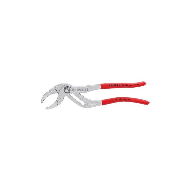 Клещи трубные захватные хромированные 250 мм Knipex 81 03 250, фото  | SNABZHENIE.com.ua