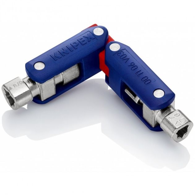 Ключ для электрошкафов KNIPEX DoubleJoint 00 11 06 V03, фото , изображение 3 | SNABZHENIE.com.ua Ключ для электрошкафов KNIPEX DoubleJoint 00 11 06 V03, фото , изображение 3 | SNABZHENIE.com.ua
