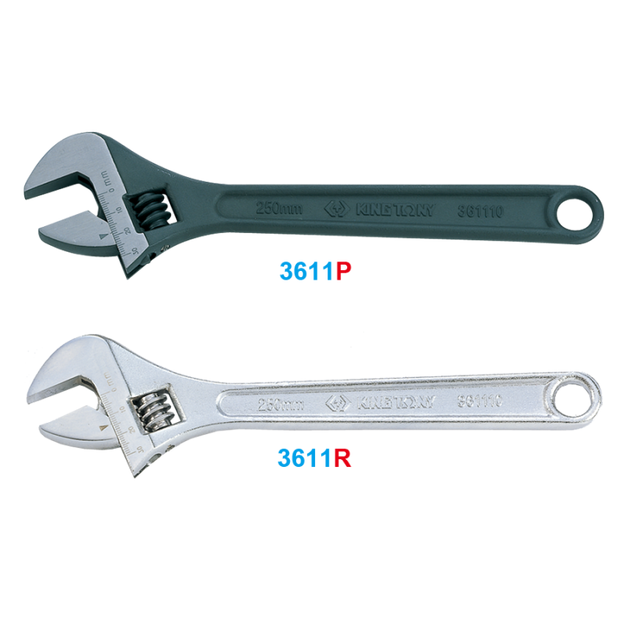 Ключ разводной до 25мм L=200мм черный, фото , зображення 2 | SNABZHENIE.com.ua