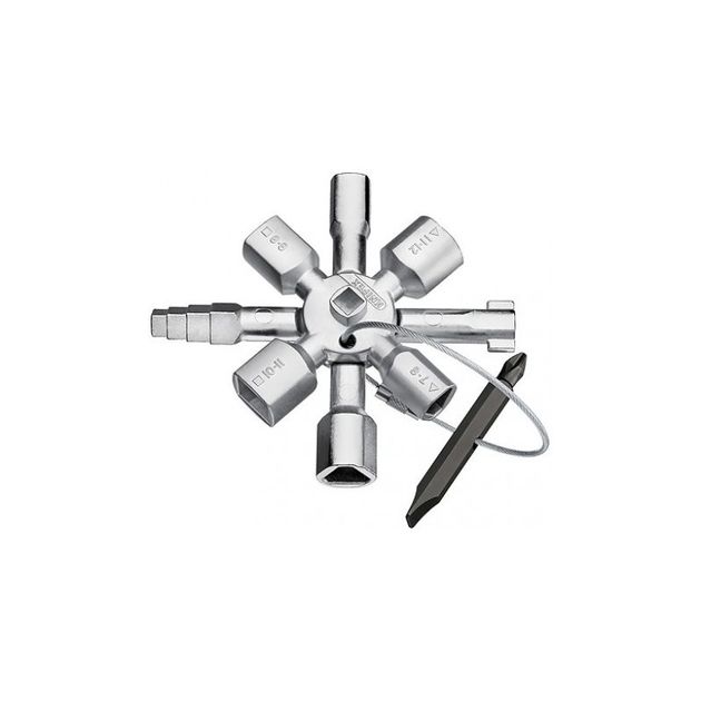 Крестовый ключ Knipex TwinKey® 92 мм 00 11 01, фото  | SNABZHENIE.com.ua