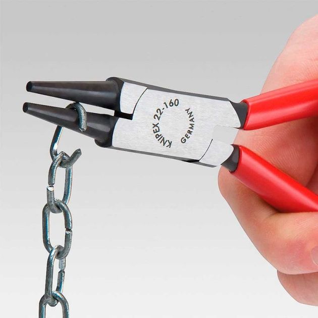 Круглогубці KNIPEX 22 02 160, фото , зображення 3 | SNABZHENIE.com.ua Круглогубці KNIPEX 22 02 160, фото , зображення 3 | SNABZHENIE.com.ua