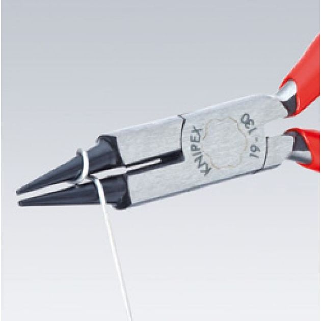 Круглогубцы KNIPEX 19 01 130 с ріжучою кромкою, фото , изображение 2 | SNABZHENIE.com.ua Круглогубцы KNIPEX 19 01 130 с ріжучою кромкою, фото , изображение 2 | SNABZHENIE.com.ua