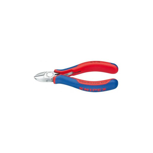 Кусачки боковые для электроники KNIPEX 76 12 125, фото  | SNABZHENIE.com.ua