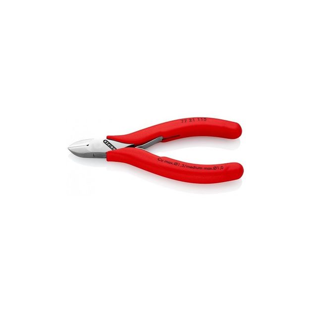 Кусачки боковые для электроники KNIPEX 77 21 115 N, фото  | SNABZHENIE.com.ua