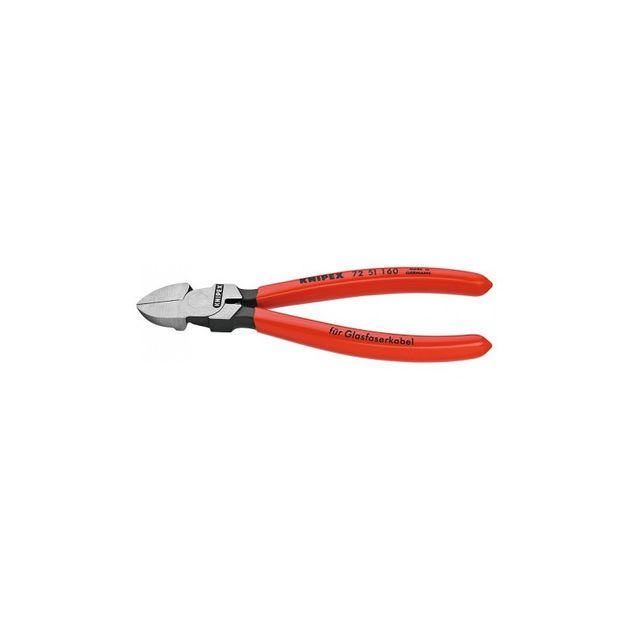 Кусачки боковые для оптоволоконного кабеля KNIPEX 72 51 160, фото  | SNABZHENIE.com.ua